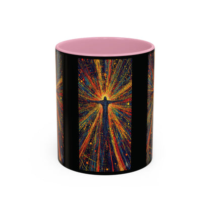 "Born Again in His Radiance - Isaiah 60:1", Colorful Mugs (11oz & 15oz)