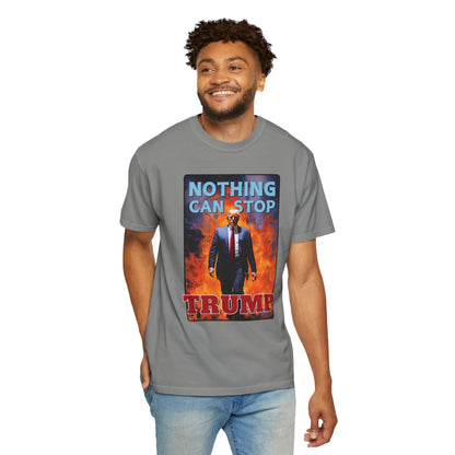 "Nothing Can Stop Trump", Unisex T-shirt (Light Colors)