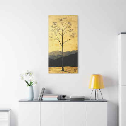 "Marker Tree of the Free Man", Fine Art Matte Canvas, Stretched, 1.25"