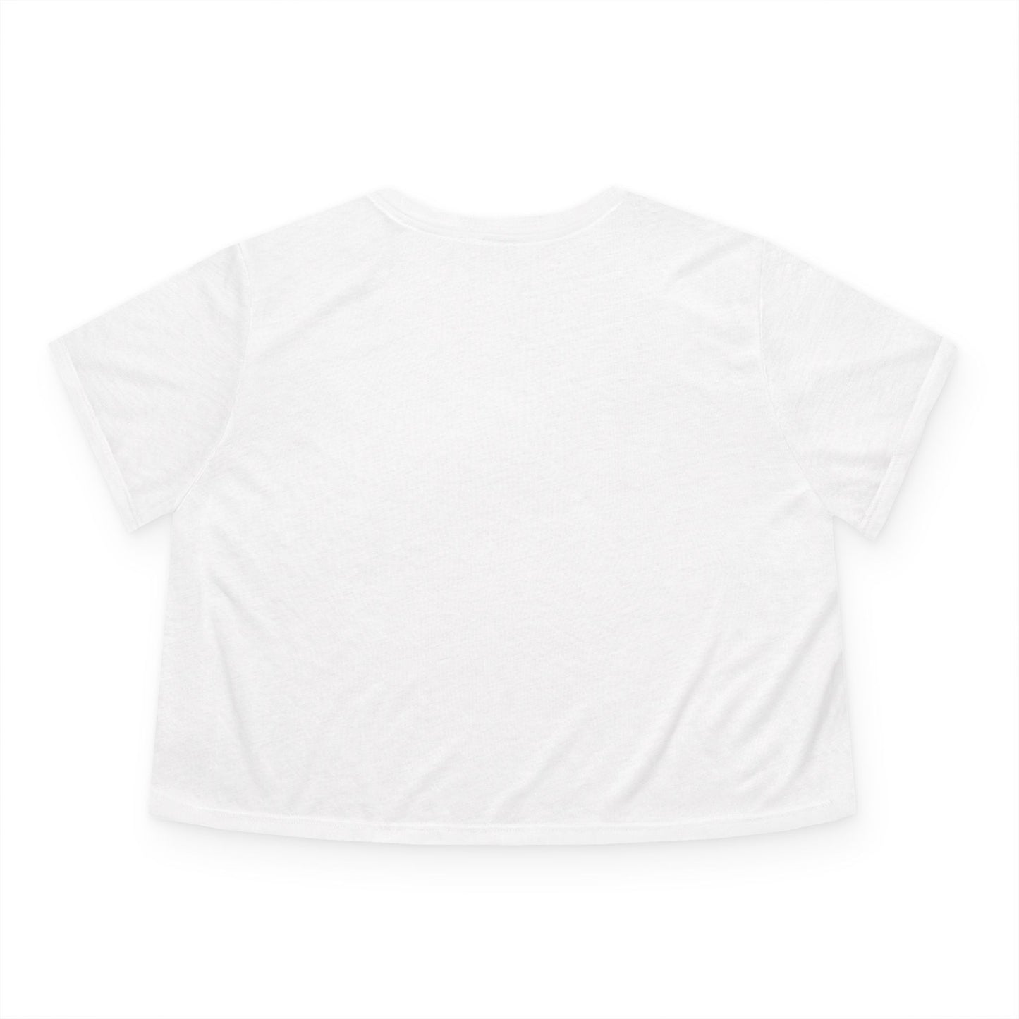 "Humans are Omnivores", Women's Flowy Cropped Tee