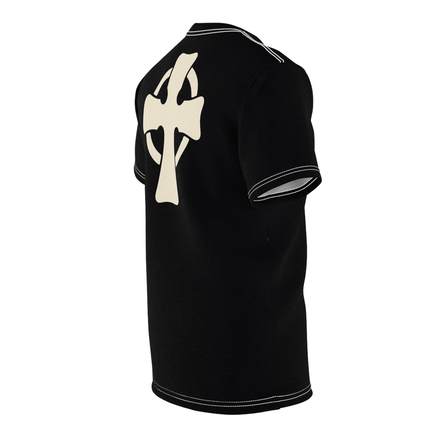 "Retro Jesus", Unisex T-shirt (Pilot Whale Black)