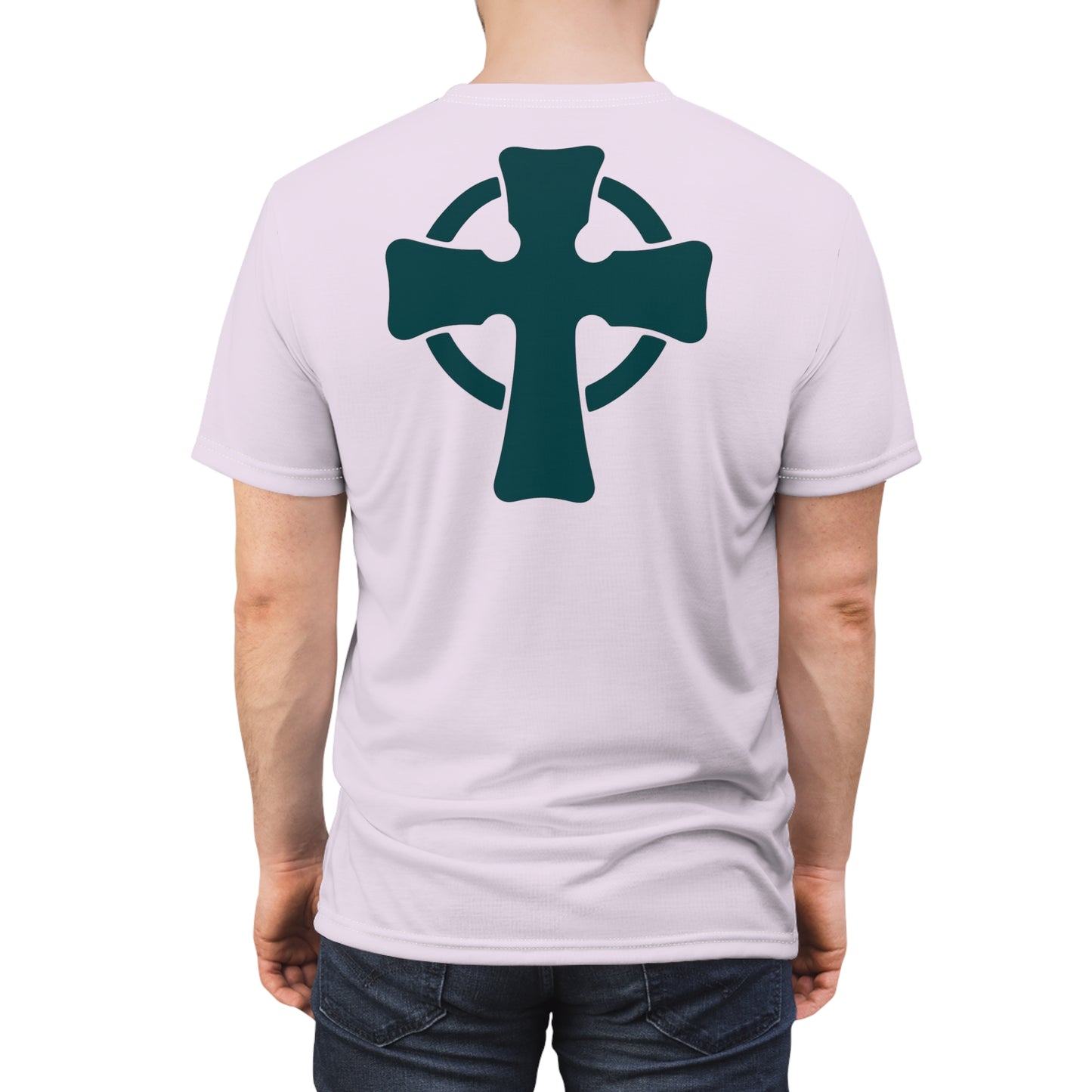 "Retro Jesus", Unisex T-shirt (Perfume Haze)