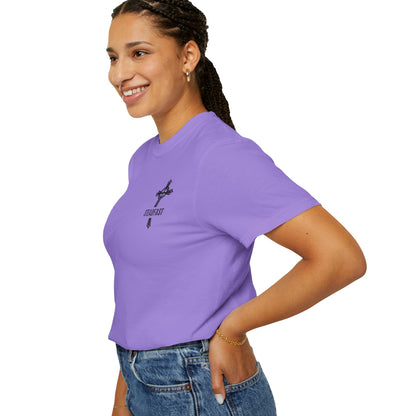 "Steadfast Cross in Black", Unisex T-shirt