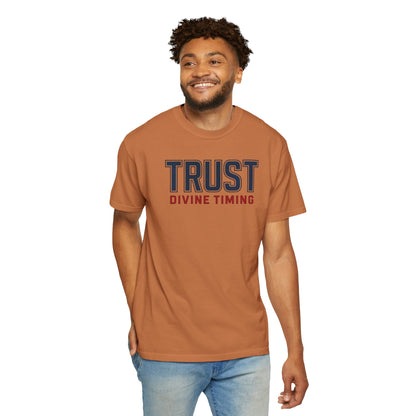 "Trust Divine Timing" #02, Unisex T-shirt