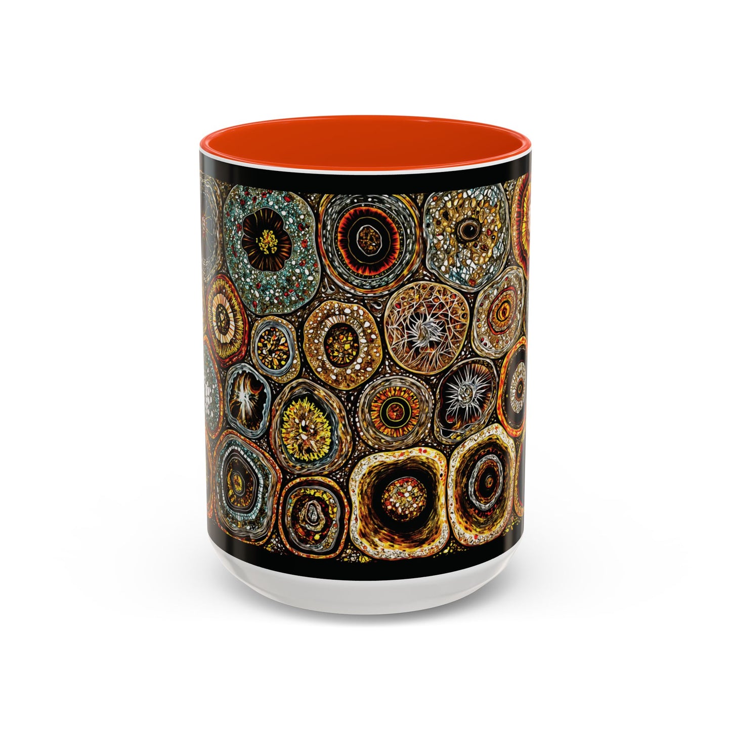 "Every Detail, His Design", Colorful Mugs (11oz, 15oz)