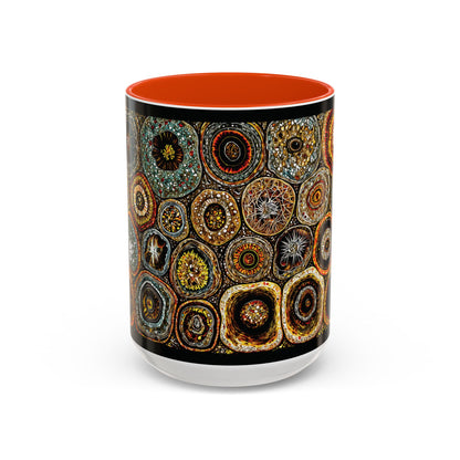 "Every Detail, His Design", Colorful Mugs (11oz, 15oz)