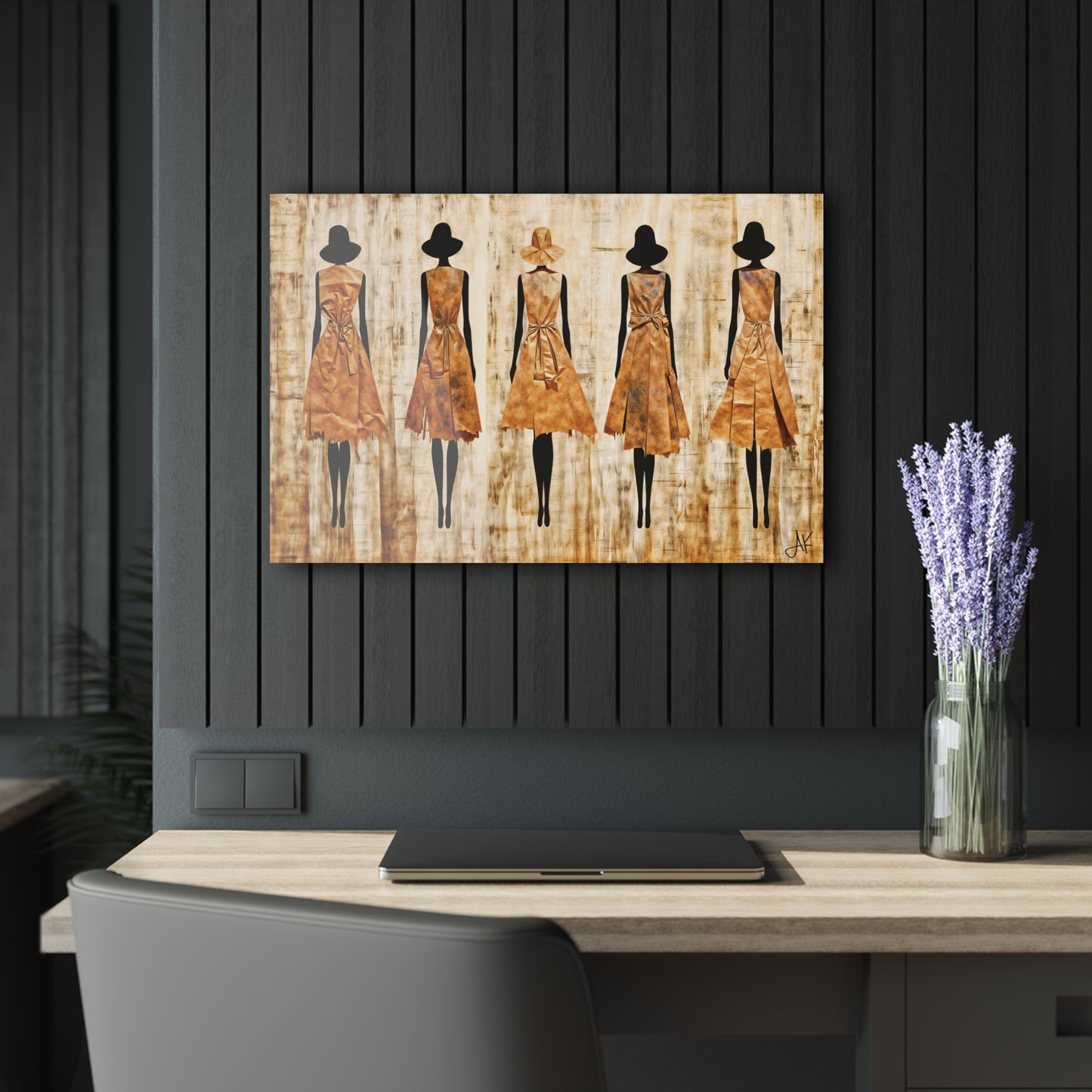 "Be Unique", Fine Art Acrylic Wall Prints (French Cleat Hanging)