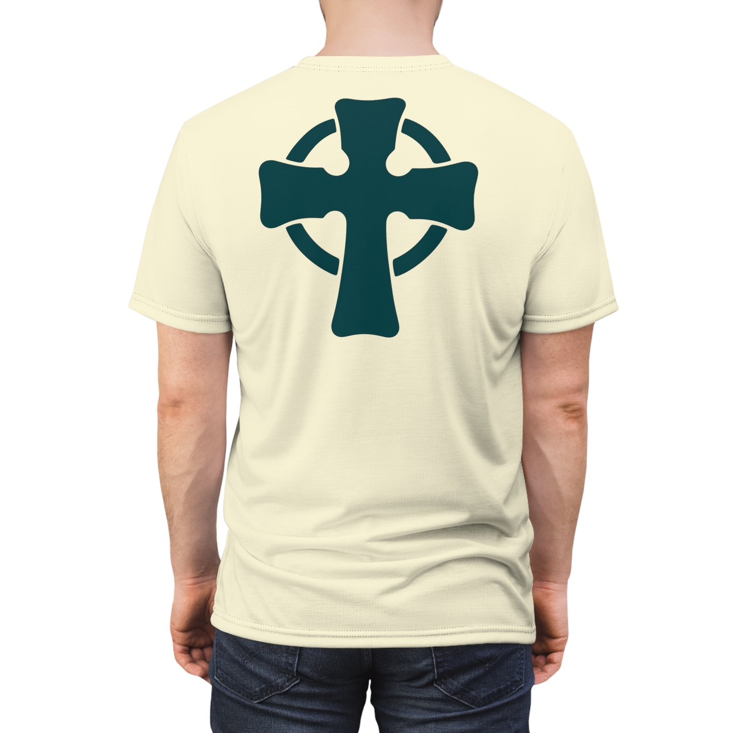 "Retro Jesus", Unisex T-shirt (Silken Tofu)