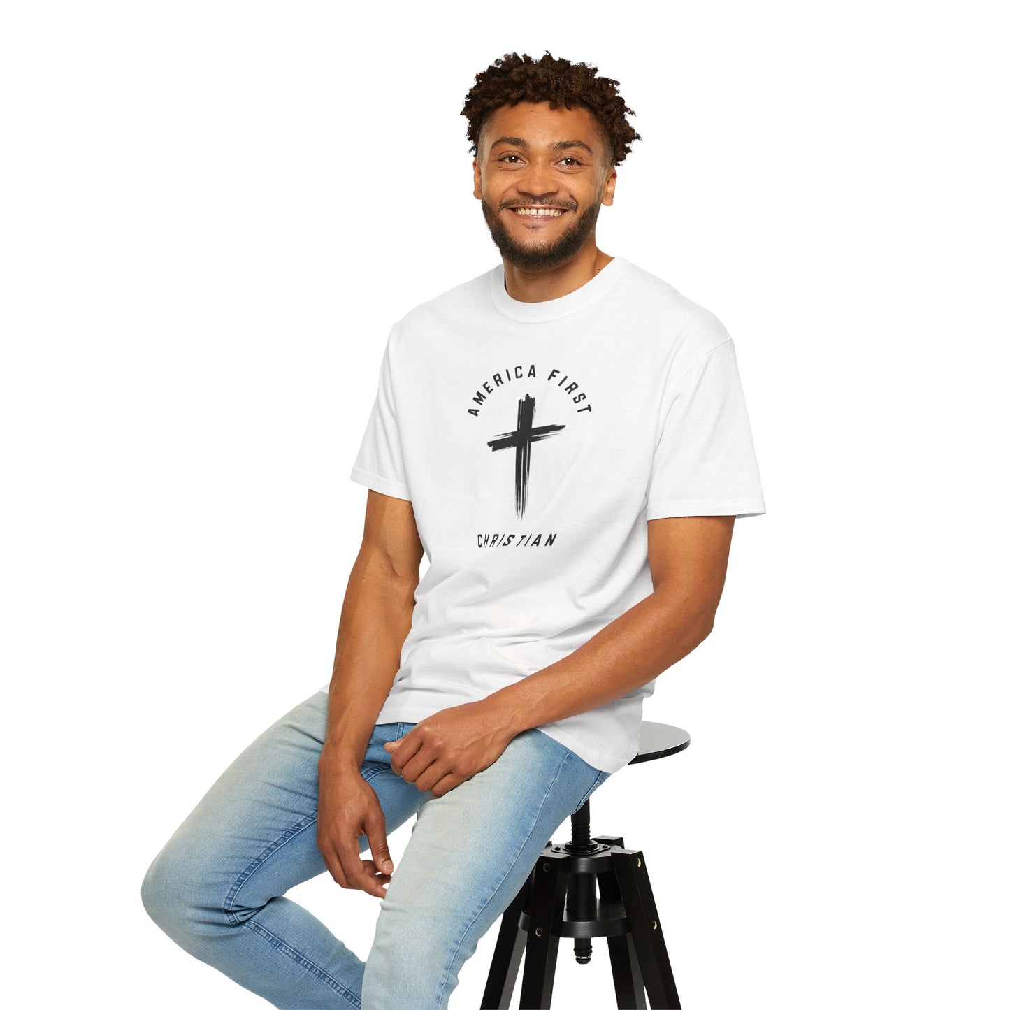 "America First Christian" #05, Unisex T-shirt (Light Colors)