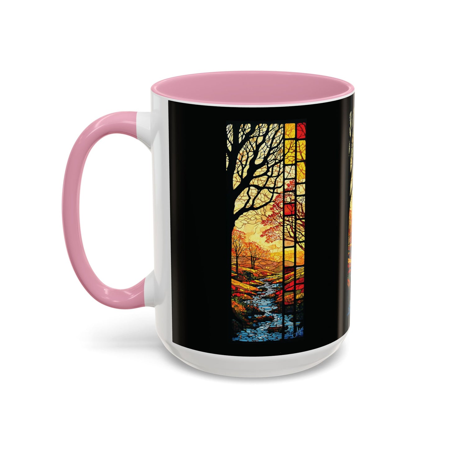 "Realization at 5", Colorful Mugs (11oz, 15oz)