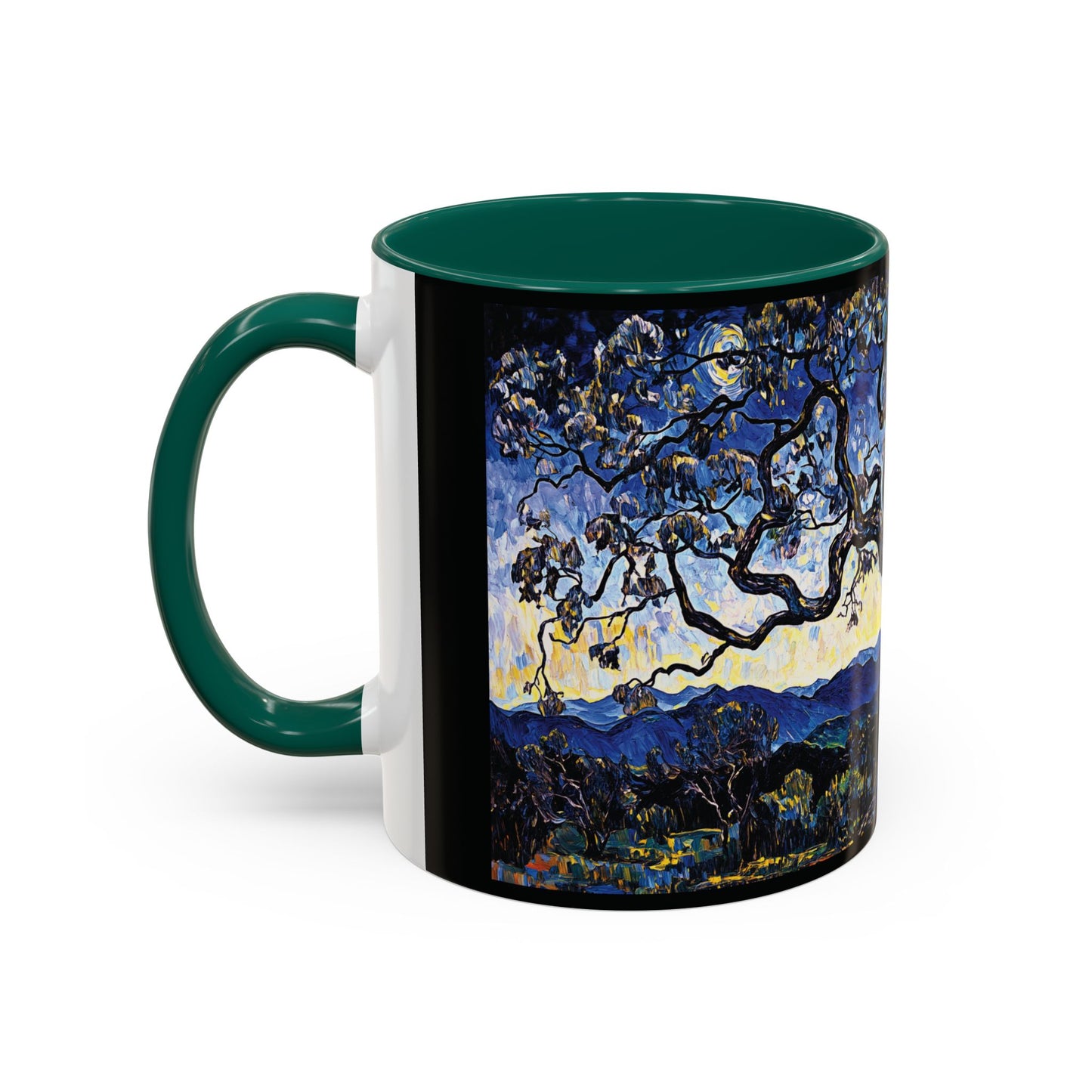 "Crann na Beannachd (Gaelic) - Tree of Blessing (English)", Colorful Mugs (11oz & 15oz)