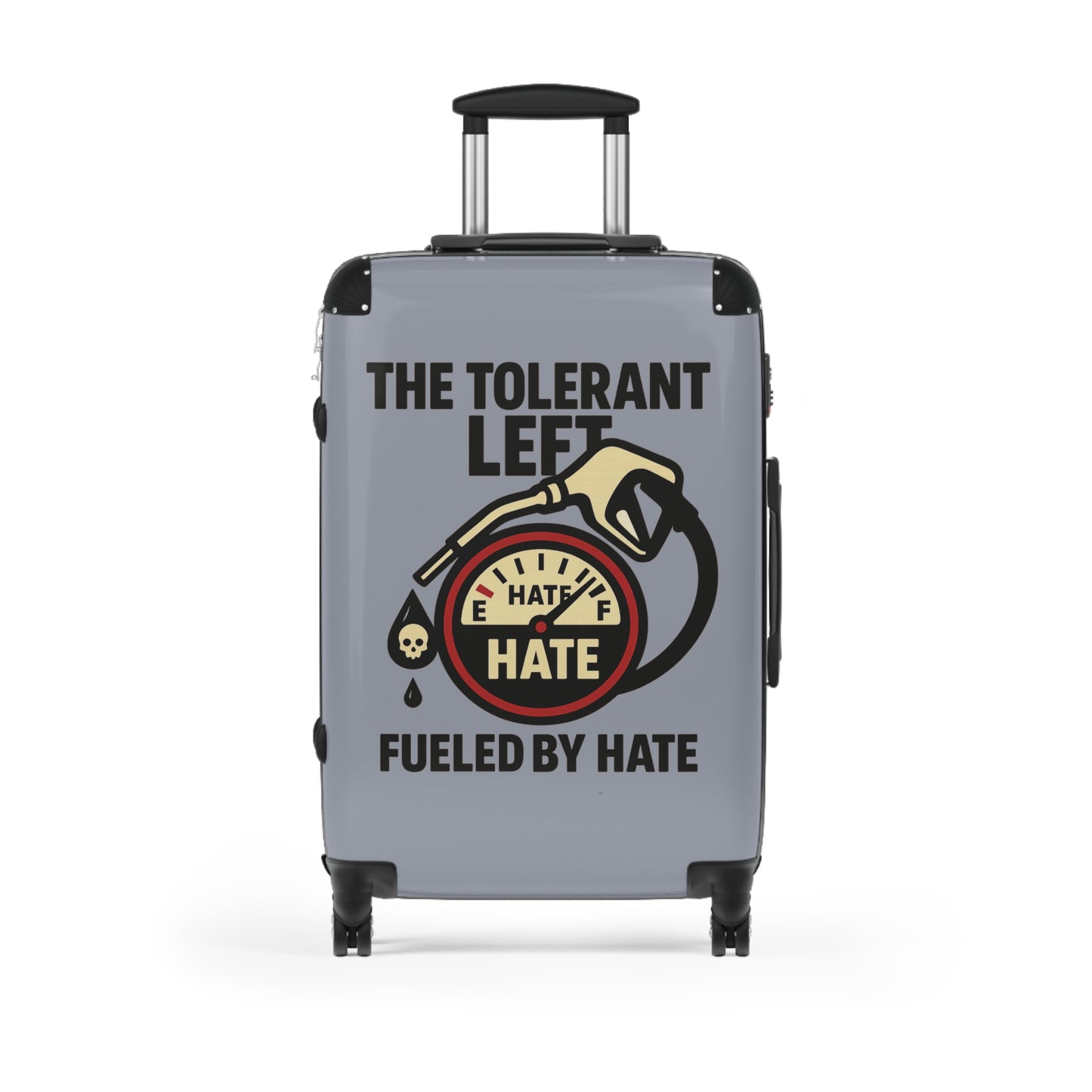 "The Tolerant Left", Suitcase (Concrete Grey)