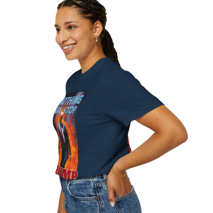"Nothing Can Stop Trump", Unisex T-shirt (Dark Colors)