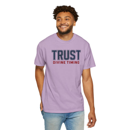 "Trust Divine Timing" #02, Unisex T-shirt