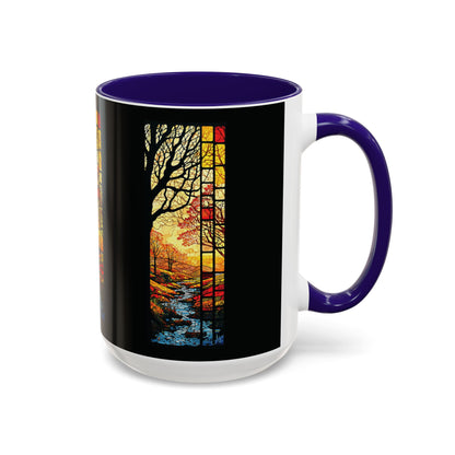 "Realization at 5", Colorful Mugs (11oz, 15oz)