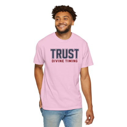 "Trust Divine Timing" #02, Unisex T-shirt