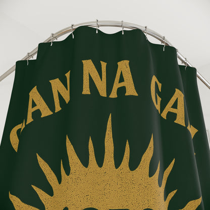 "Clan na Gael - Irish American", Shower Curtains (Fenian Green)