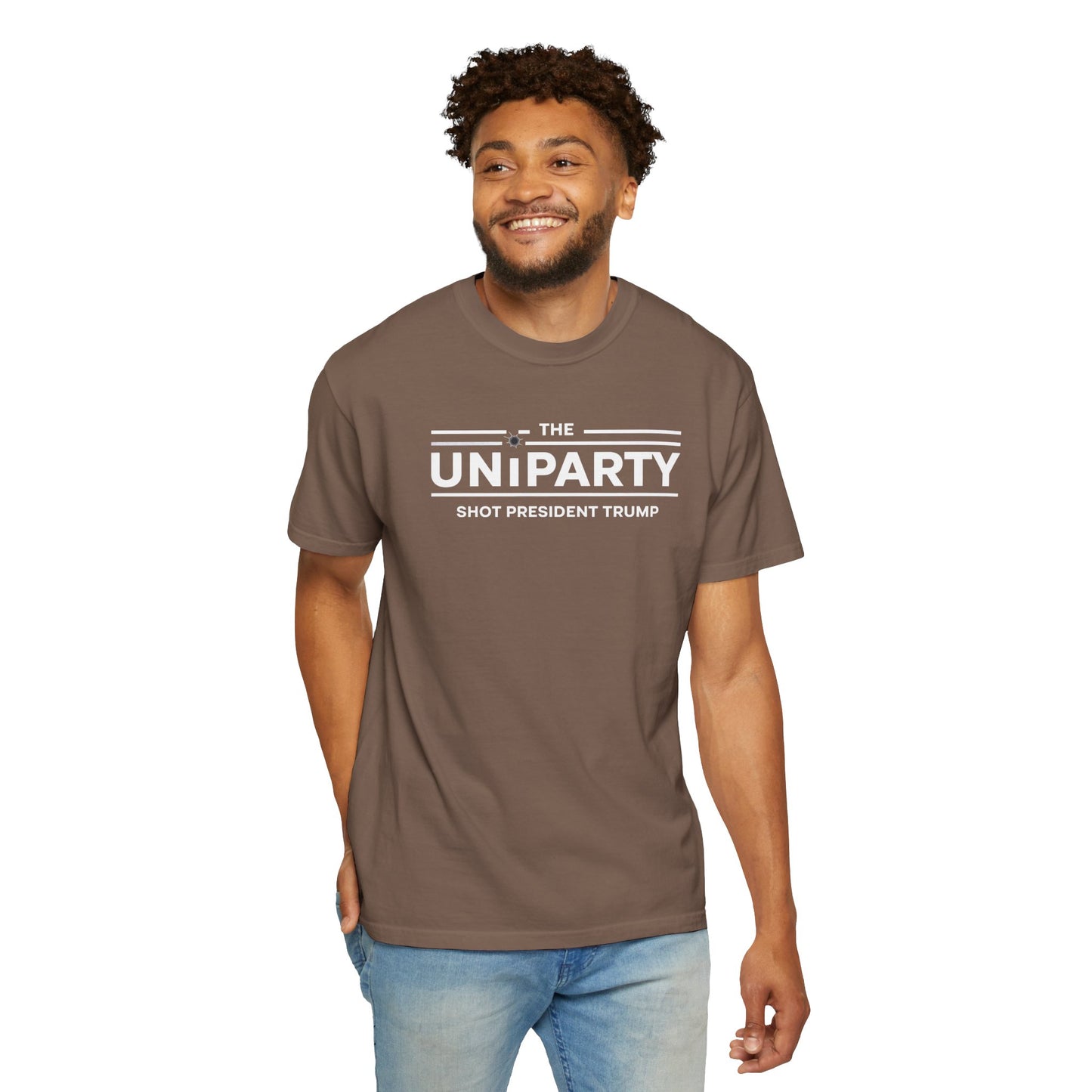 "The Uniparty Shot President Trump" #03, Unisex T-shirt