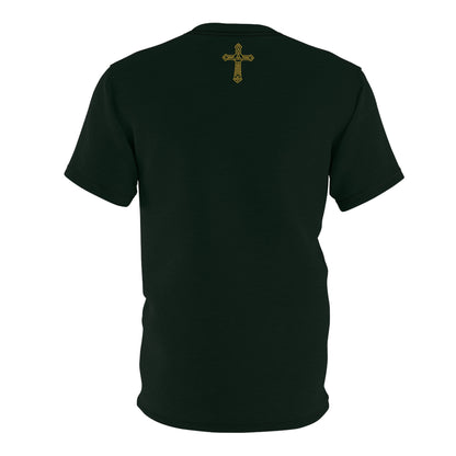 "Clan na Gael - Irish American", Unisex T-shirt (Túath Green)