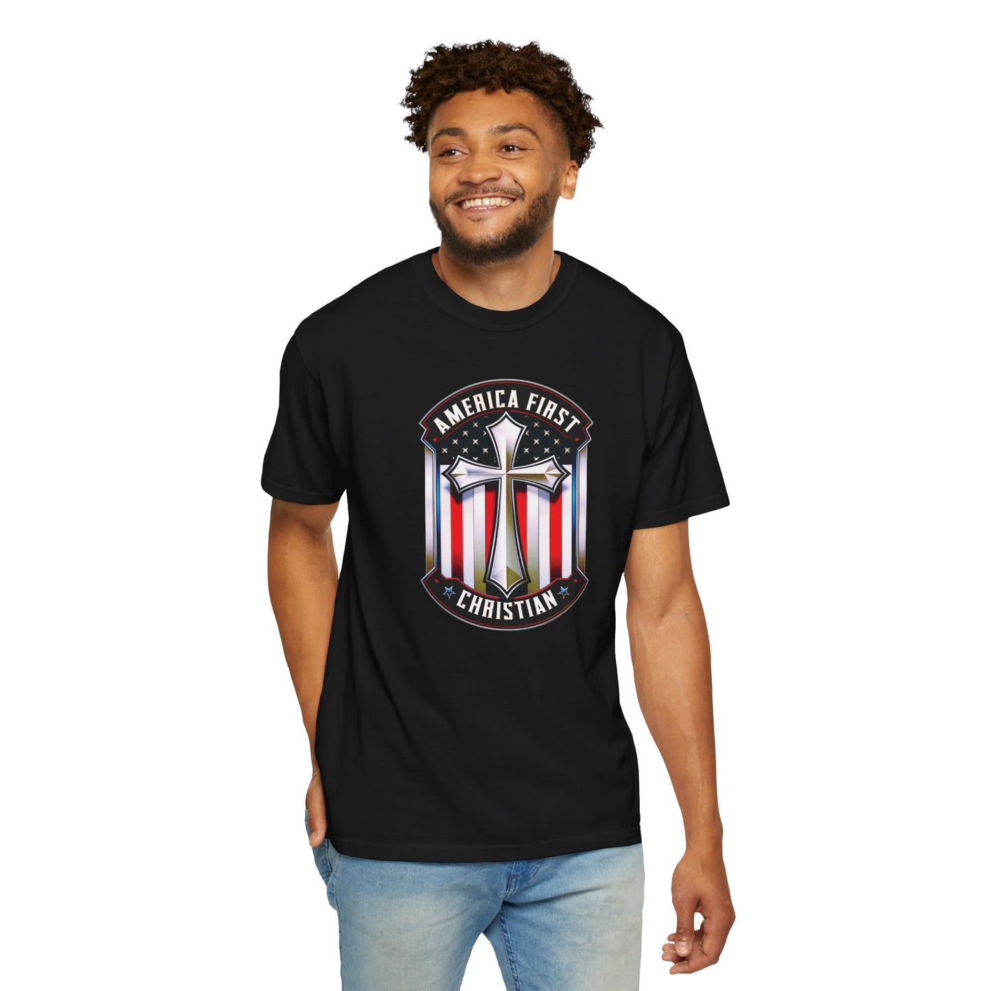 "America First - Christian" #01, Unisex T-shirt