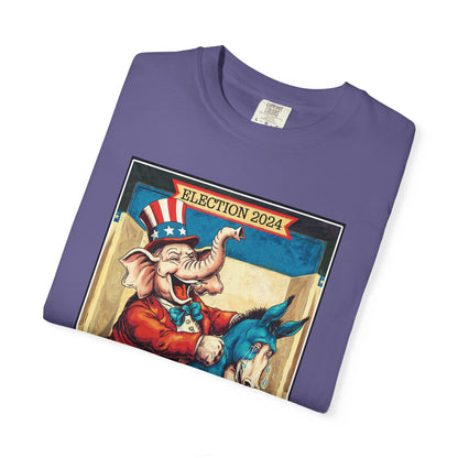"MAGA Spanked the Donkeys 2024", Unisex T-shirt (Dark Colors)