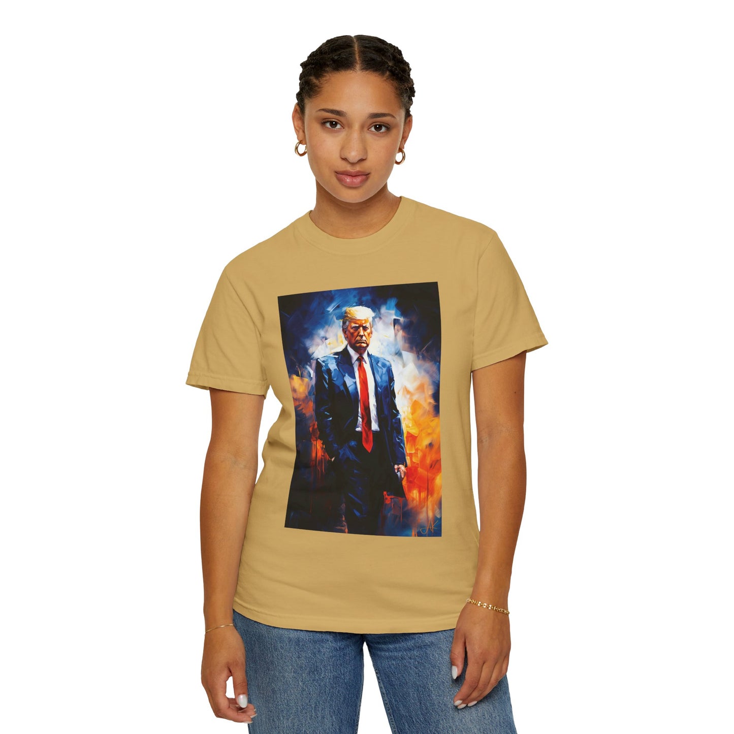 "Trump Portrait" #22, Unisex T-shirt (Light Colors)