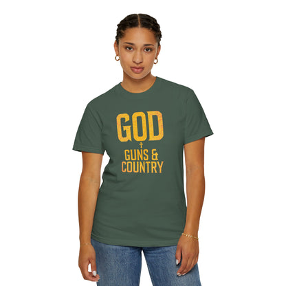 "God Guns & Country" #02, Unisex T-shirt