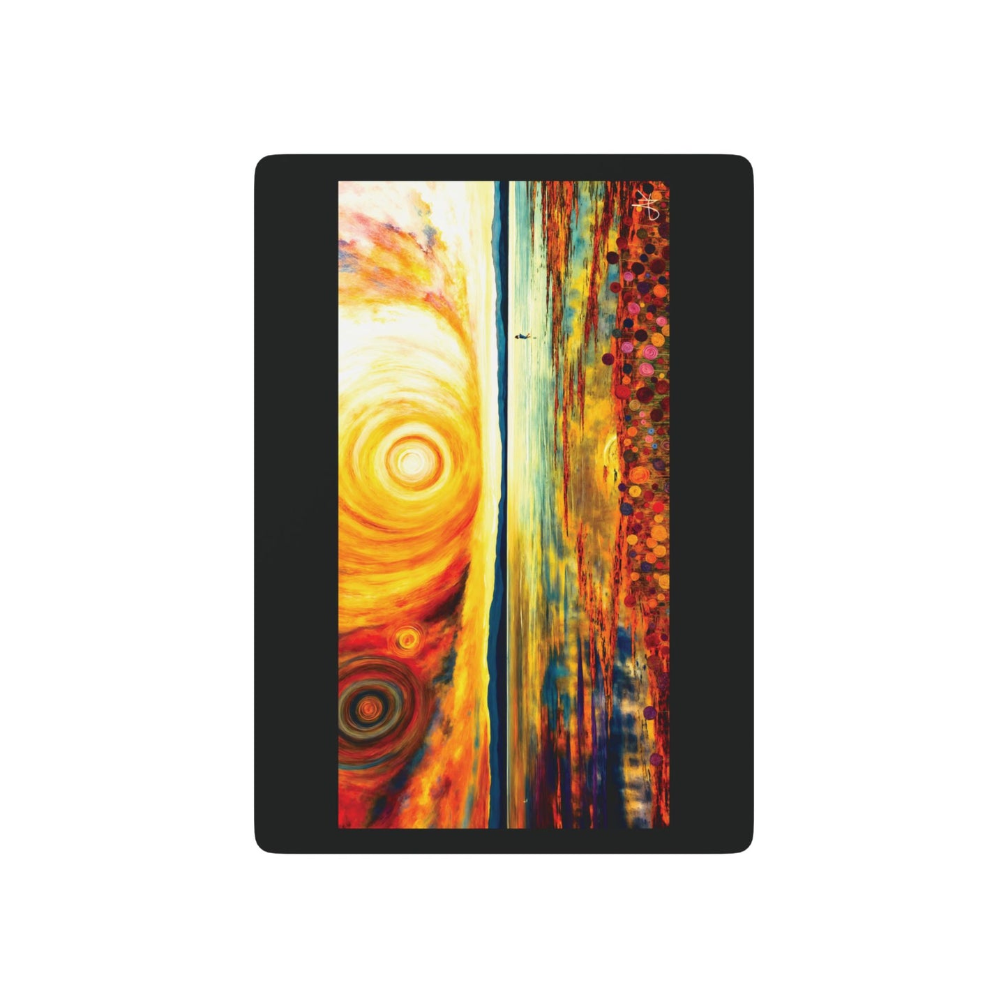 "Living Color", Fine Art Playing Cards (Void Black)