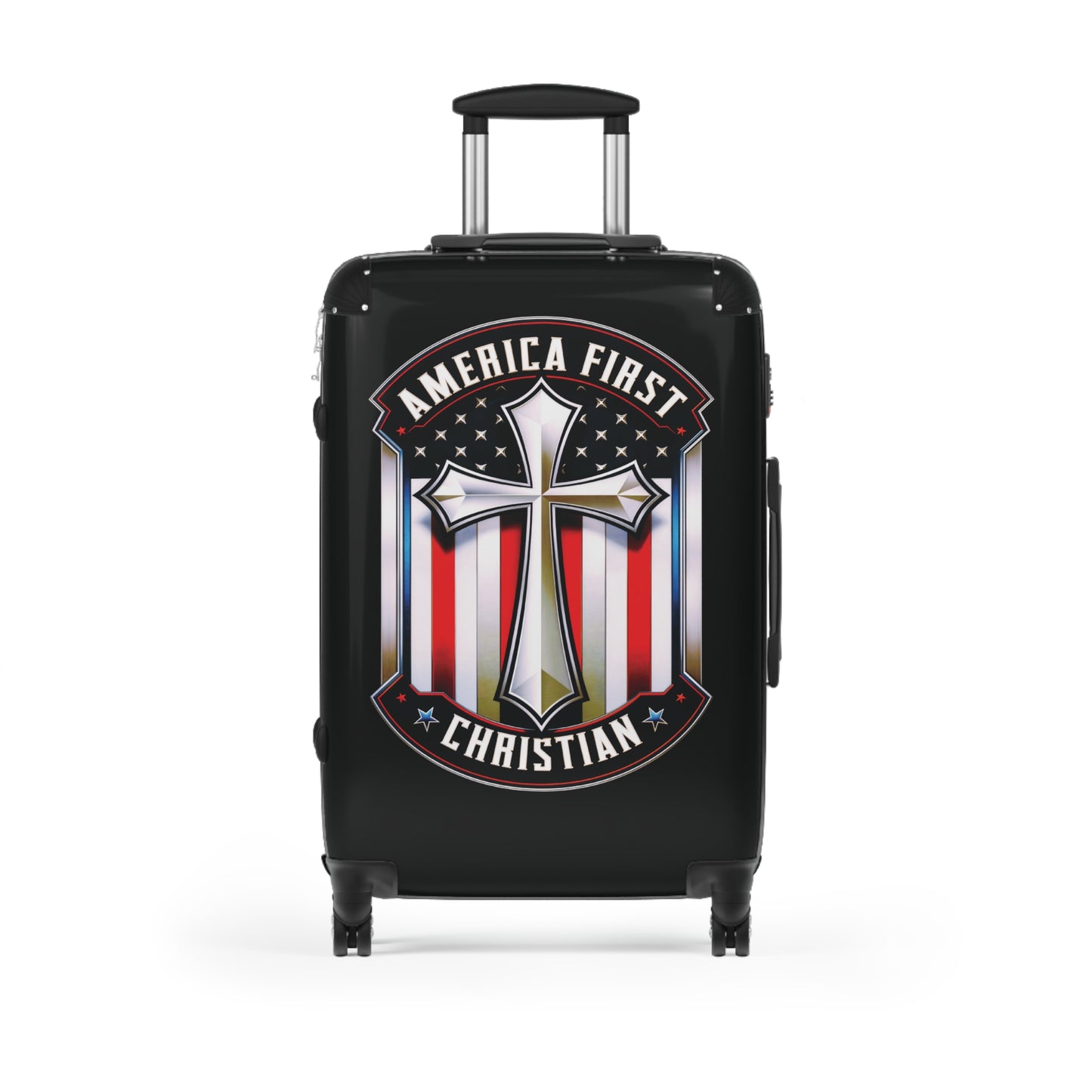 "America First - Christian" #01 Suitcases (Black)