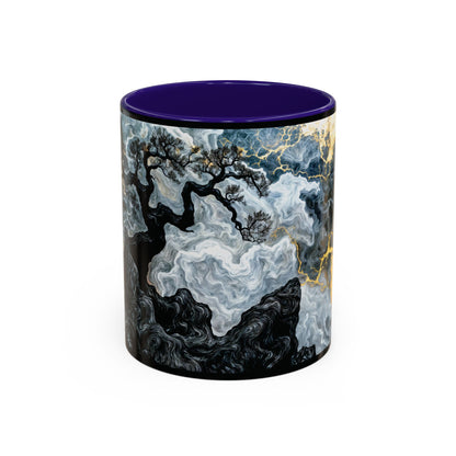 "An Crann Naomh (Gaelic) - The Sacred Tree (English)", Colorful Mugs (11oz & 15oz)