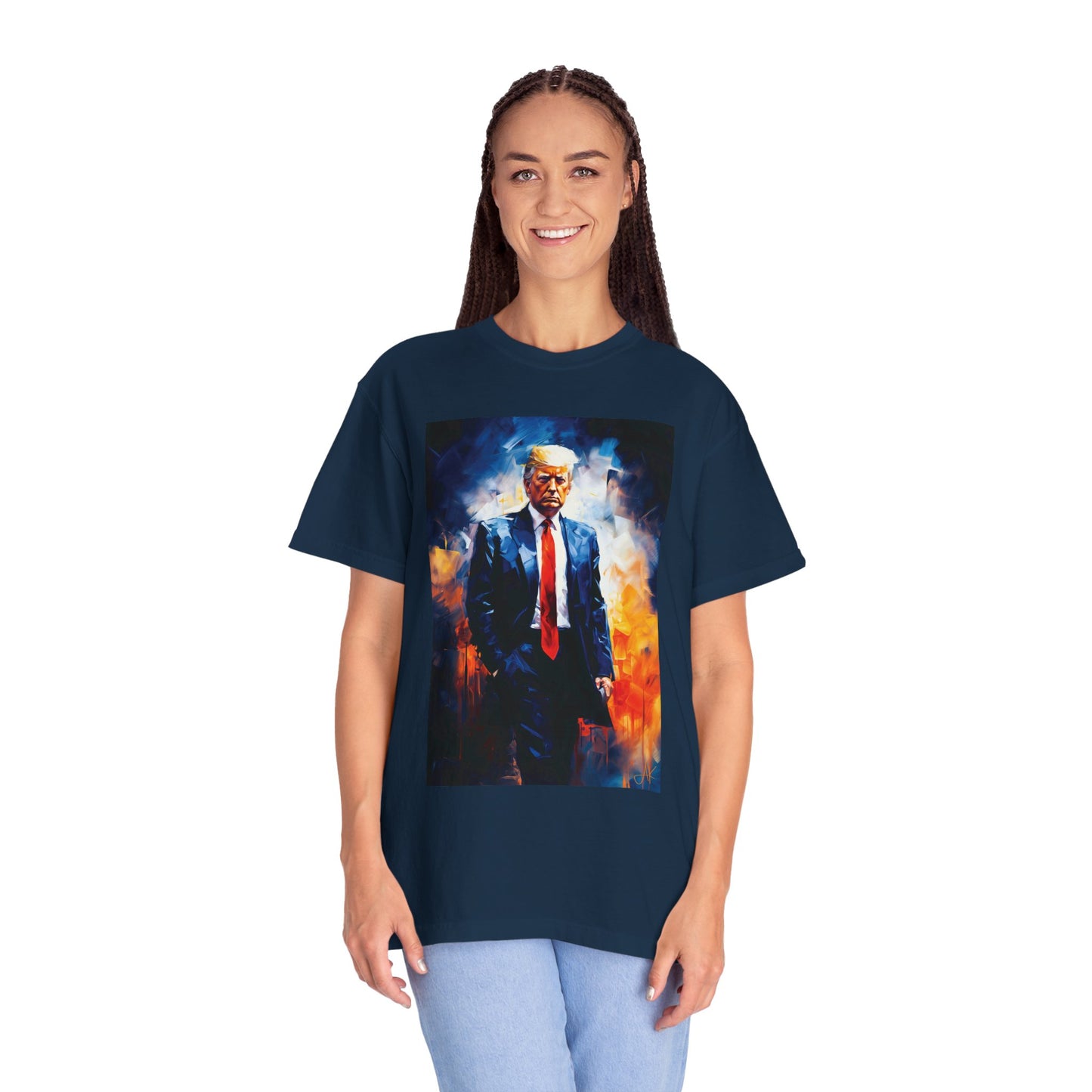 "Trump Portrait" #22, Unisex T-shirt (Dark Colors)