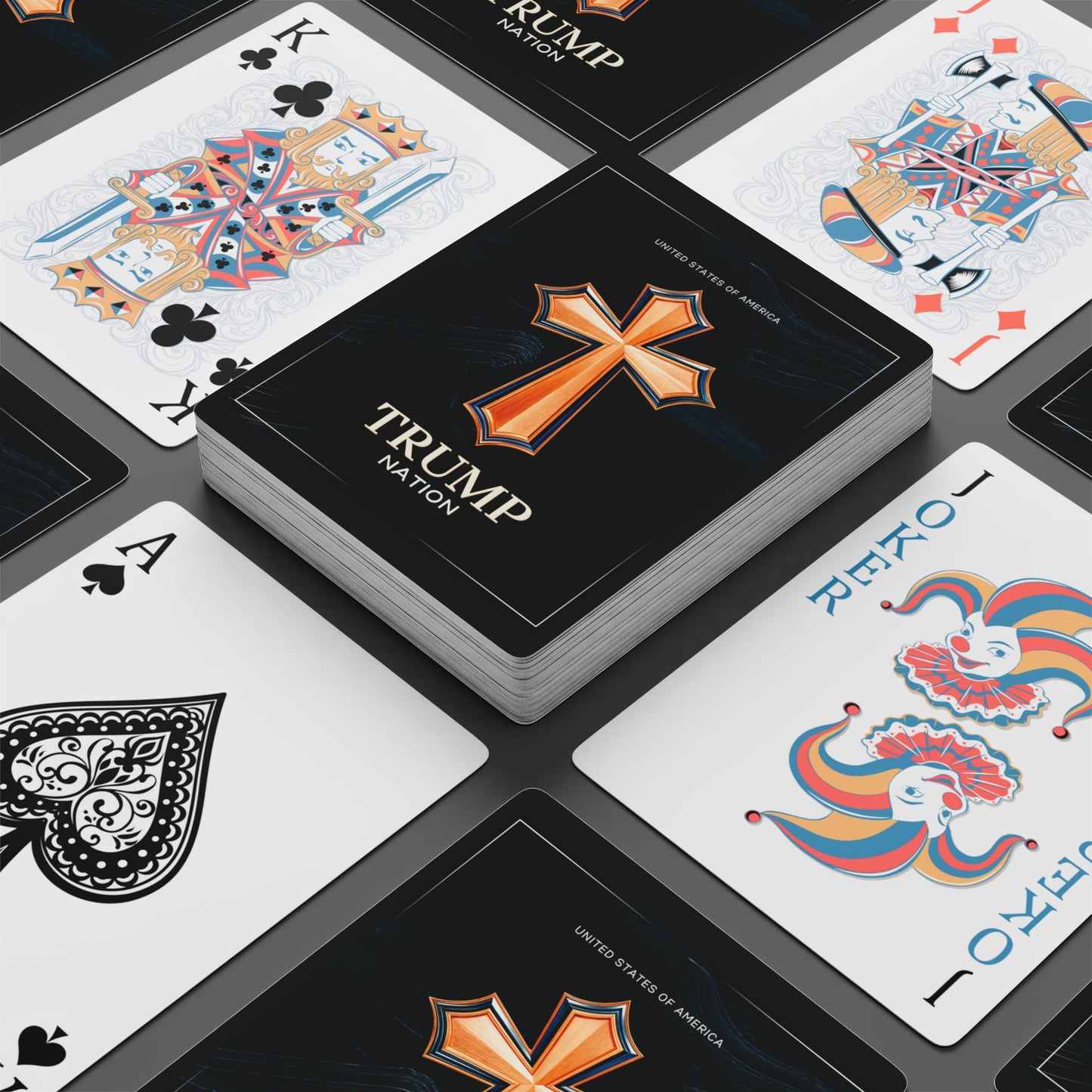 "Trump Nation" Playing Cards (Cool Black)