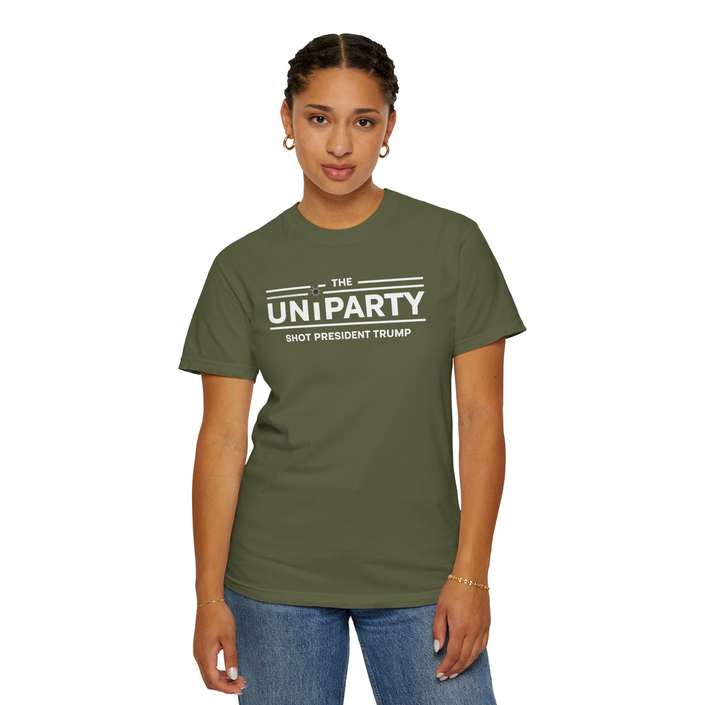 "The Uniparty Shot President Trump" #03, Unisex T-shirt