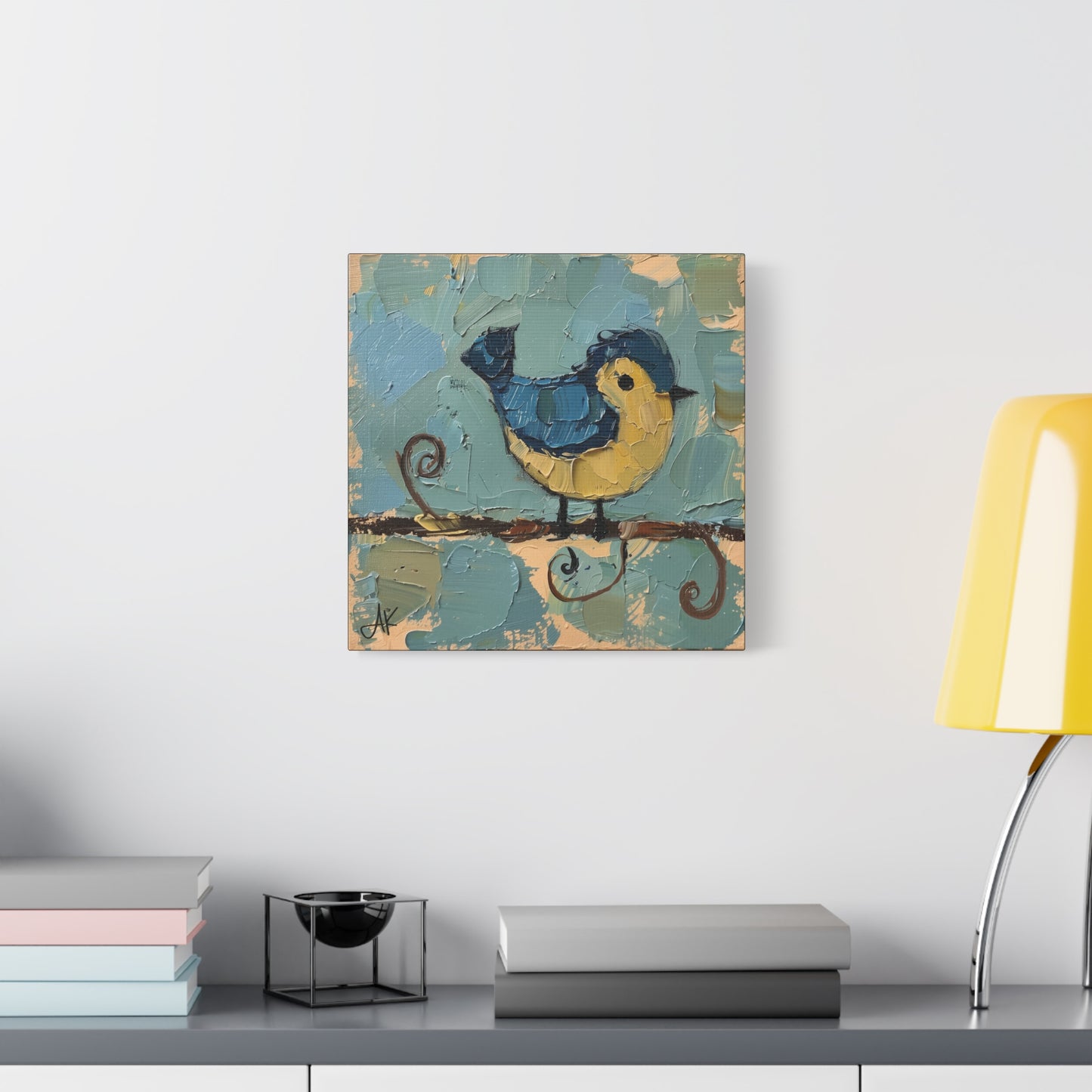 "Little Birdie", Fine Art Matte Canvas, Stretched, 1.25"