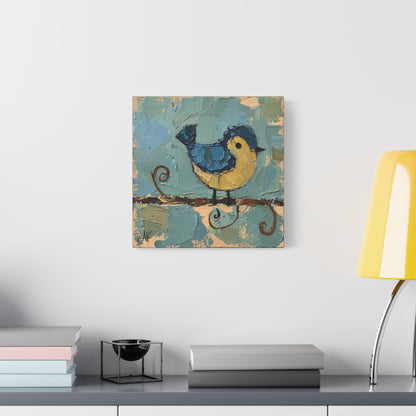 "Little Birdie", Fine Art Matte Canvas, Stretched, 1.25"