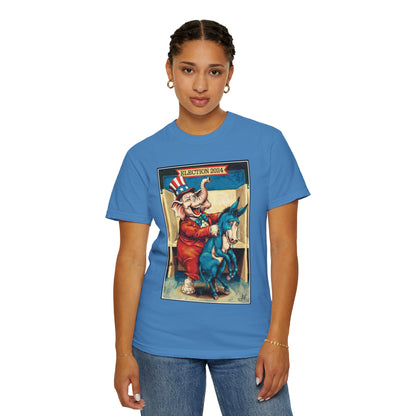 "MAGA Spanked the Donkeys 2024", Unisex T-shirt (Light Colors)