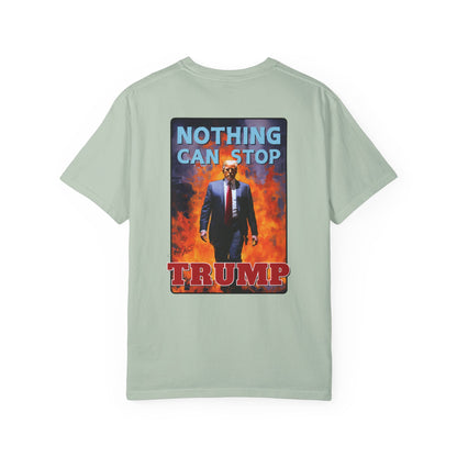 "Nothing Can Stop Trump", Unisex T-shirt (Light Colors)