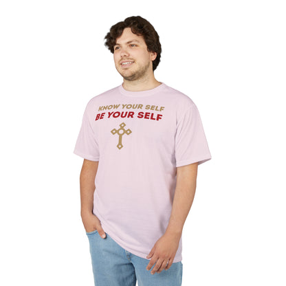 "Know Your Self", Unisex T-shirt (Pink Tutu)