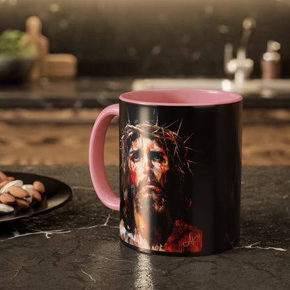 "Crown of Thorns", Colorful Mugs (11oz, 15oz)