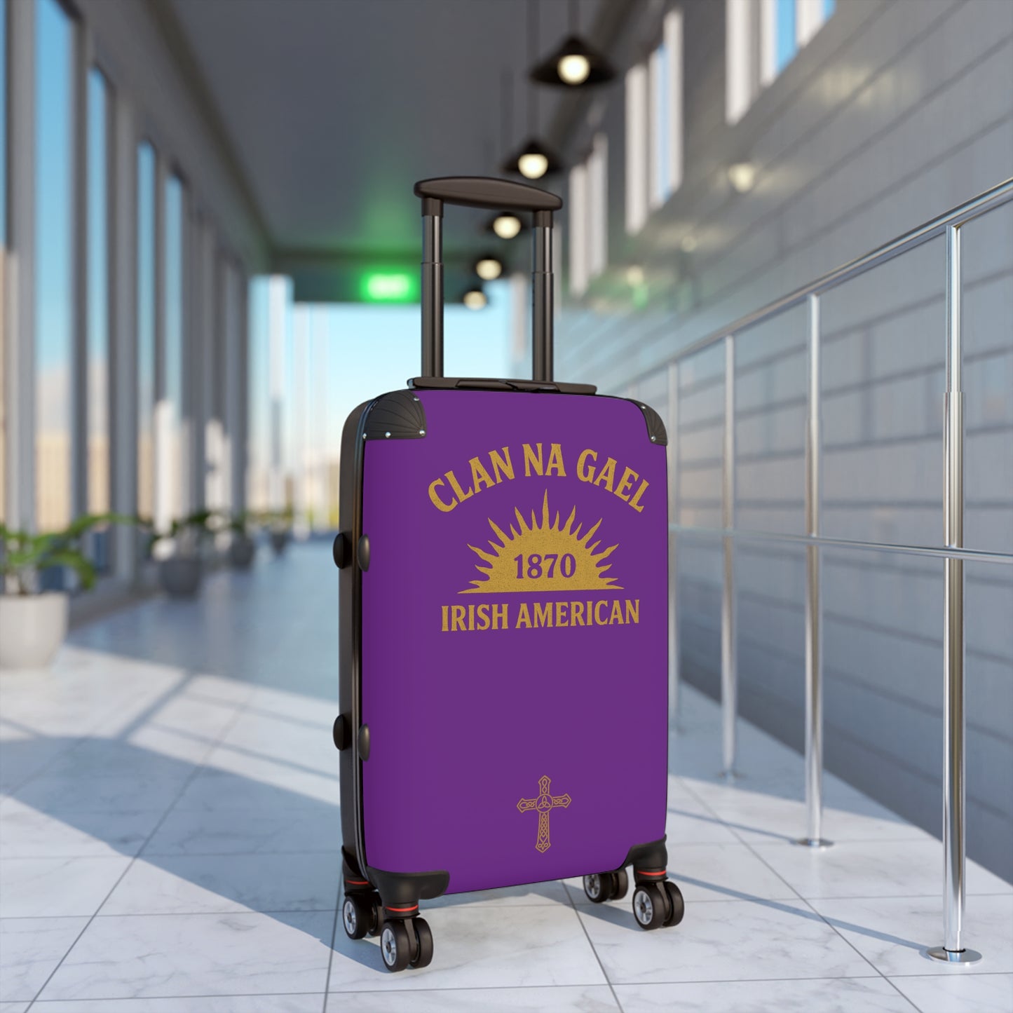 "Clan na Gael - Irish American", Suitcase (Vesper Violet)