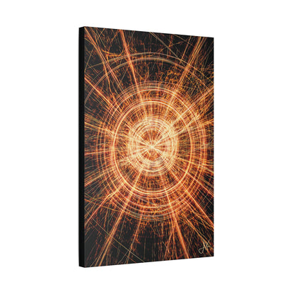 "His Light After Darkness", Stretched Classic Canvas Fine Art Print