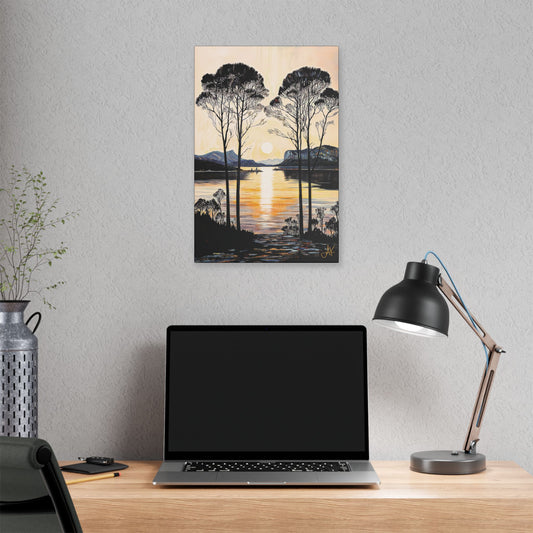 "Gentle Sound", Stretched Classic Canvas Fine Art Print