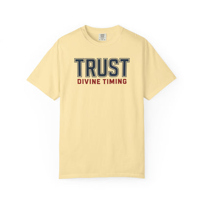 "Trust Divine Timing" #02, Unisex T-shirt