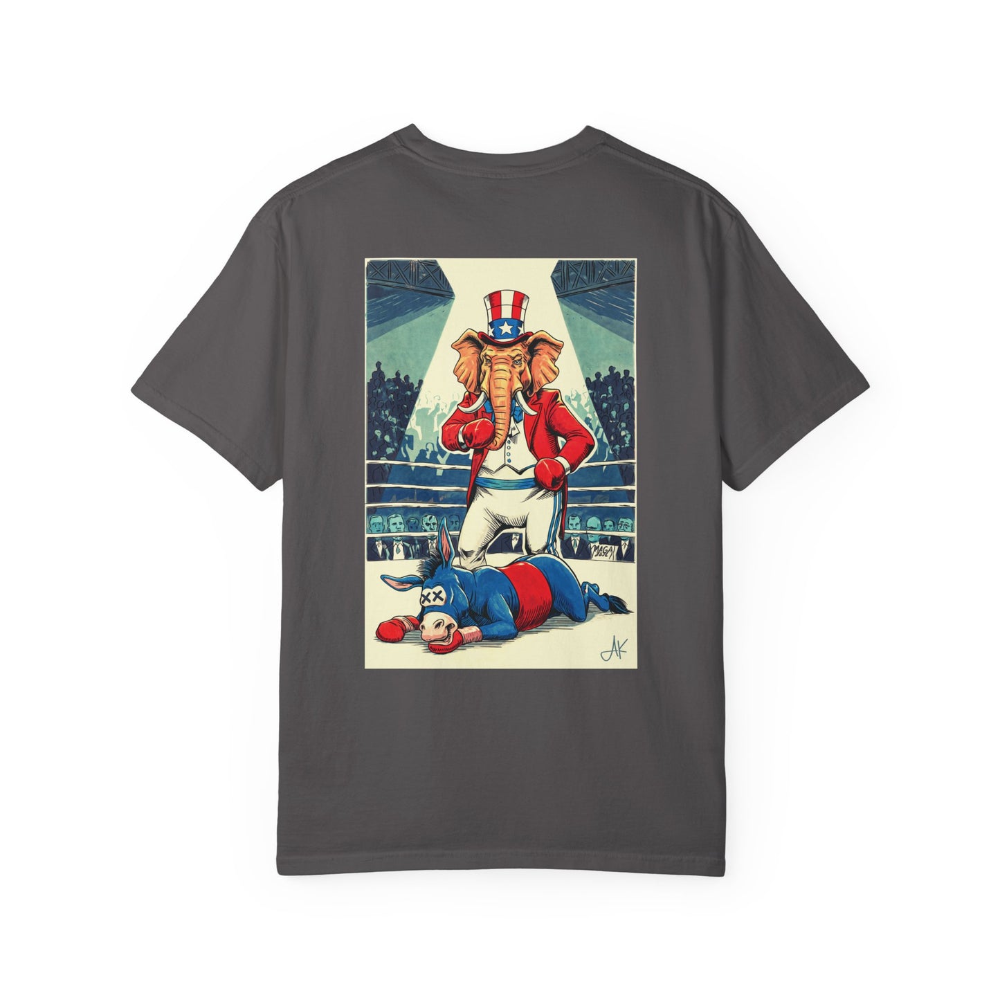 "Brutal Woke Knockout 2024", Unisex T-shirt (Dark Colors)