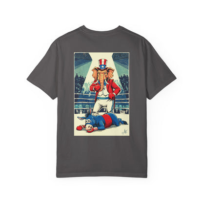 "Brutal Woke Knockout 2024", Unisex T-shirt (Dark Colors)
