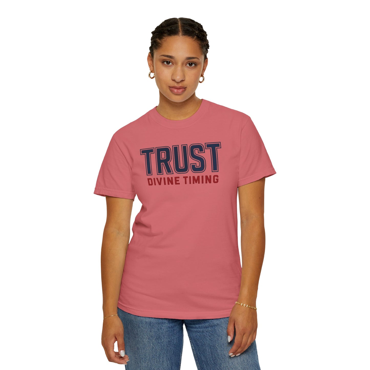 "Trust Divine Timing" #02, Unisex T-shirt