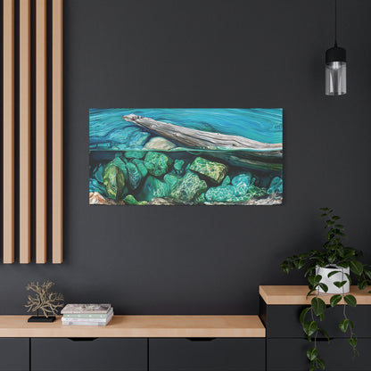 "Underkeel – Stones of the Western Sea", Fine Art Matte Canvas, Stretched, 1.25"