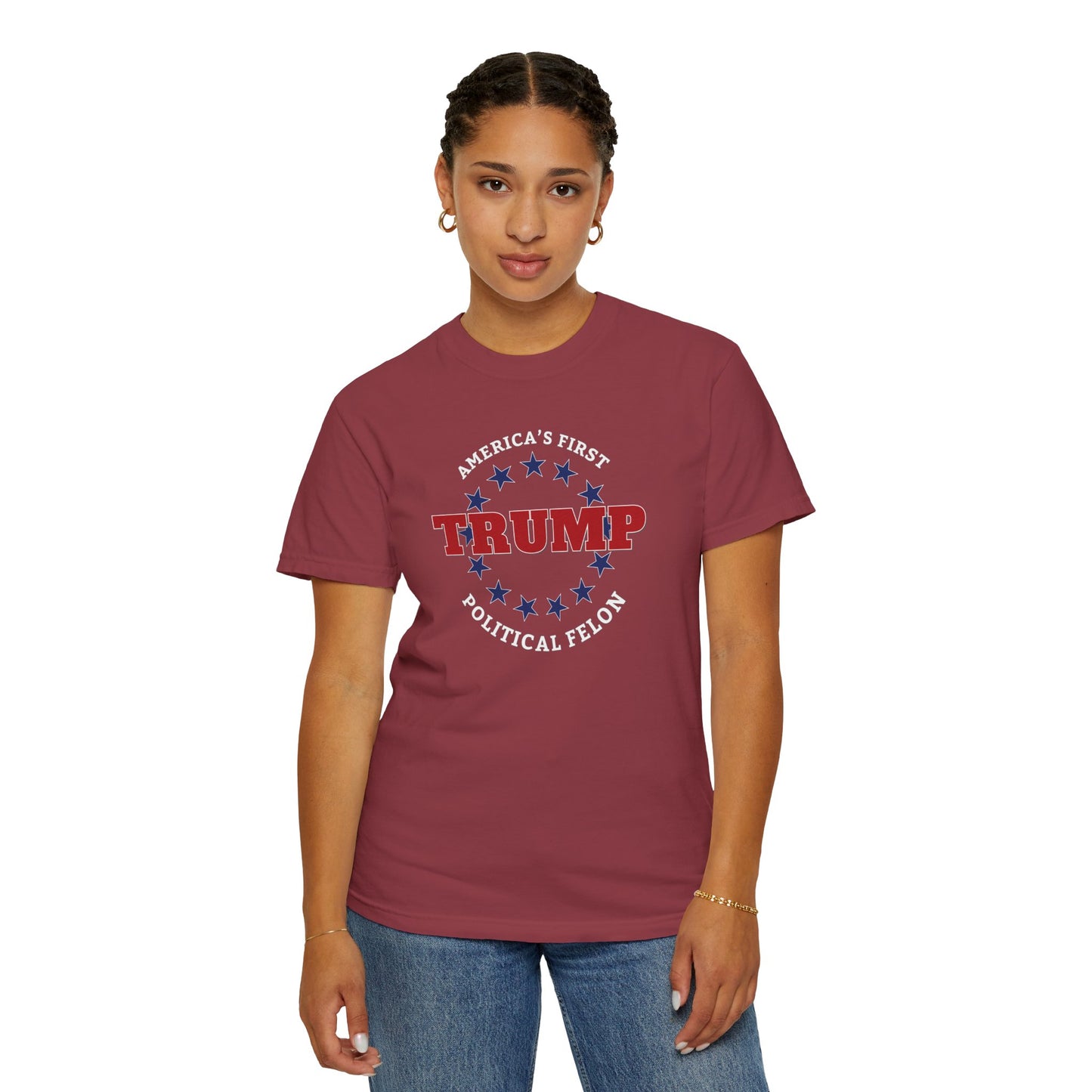"Trump - America's First Political Felon", Unisex T-shirt