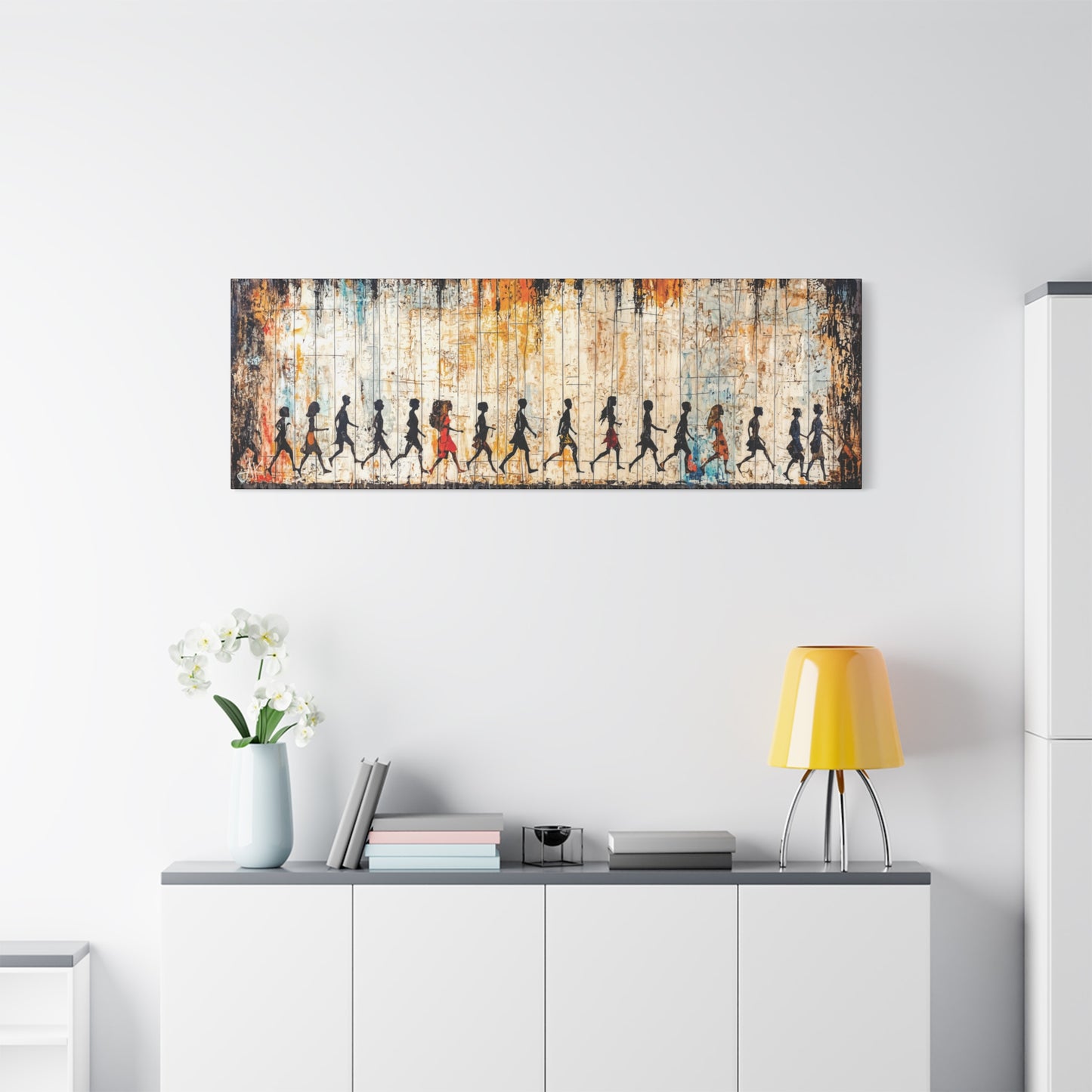 "Lockstep: Diversity Without Difference", Fine Art Matte Canvas, Stretched, 1.25"