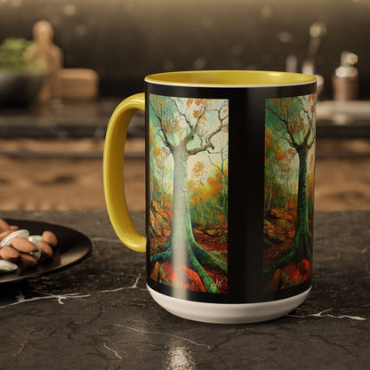 "An Criosdaidh Feá (Christian Beech)", Colorful Mugs (11oz, 15oz)